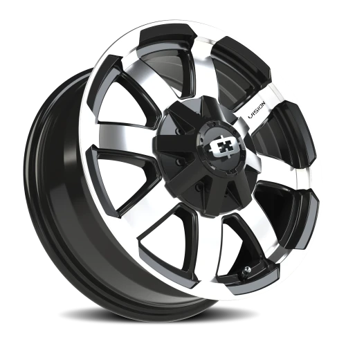 Vision 413 16x6.5 +45 5x130mm 78.3mm Gloss Black Machined Face