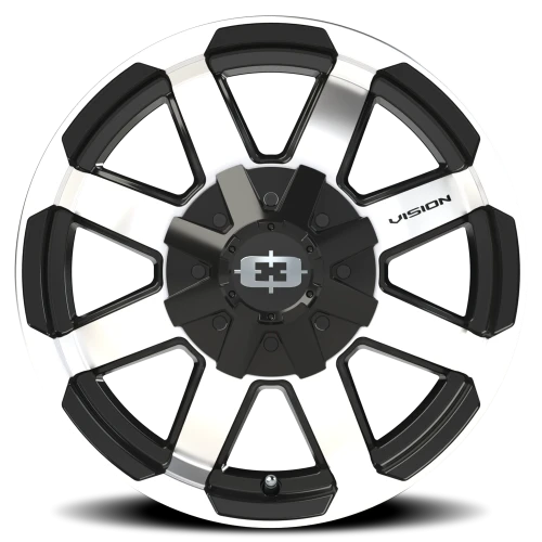 Vision 413 16x6.5 +45 5x130mm 78.3mm Gloss Black Machined Face