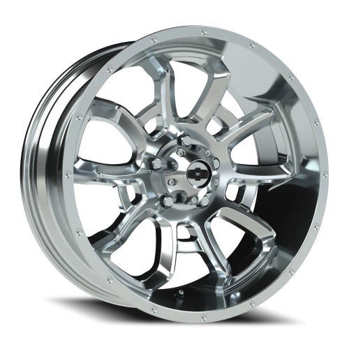 Vision 415 20x9 +12 5x139.7mm 108mm Chrome