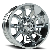 Vision 415 20x9 +12 8x165.1mm 125.2mm Chrome