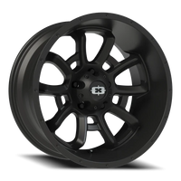 Vision 415 20x10 -25 5x150mm 110.2mm Satin Black