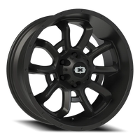 Vision 415 20x9 +12 6x135mm 87.1mm Satin Black