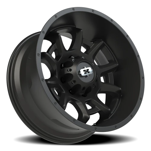 Vision 415 20x10 -25 8x180mm 124.2mm Satin Black