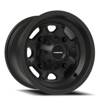 Vision 415 12x7 +3 4x136mm 110.5mm Matte Black