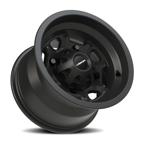 Vision 415 12x8 -10 4x110mm 86mm Matte Black