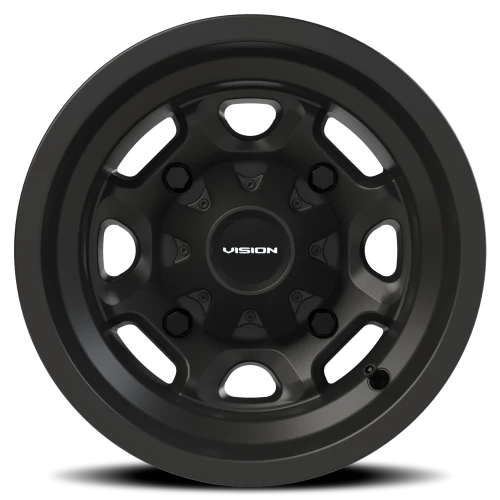 Vision 415 12x8 -10 4x110mm 86mm Matte Black