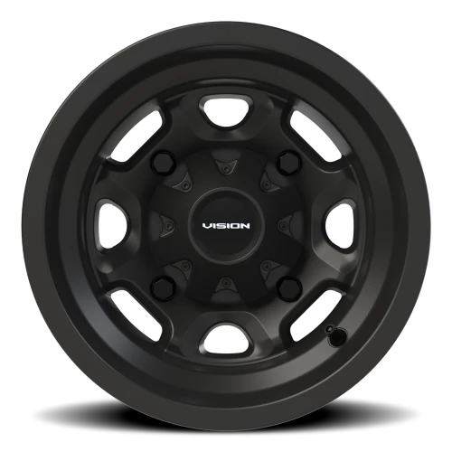 Vision 415 12x8 -10 4x156mm 131.1mm Matte Black