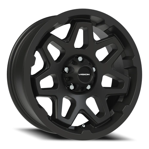 Vision 416 17x7 +0 5x114.3mm 83mm Satin Black
