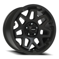 Vision 416 18x9 +18 5x114.3mm 83mm Satin Black
