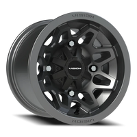 Vision 416 12x8 -10 4x156mm 131.1mm Gunmetal
