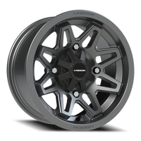 Vision 416 14x7 +3 4x136mm 110.5mm Gunmetal