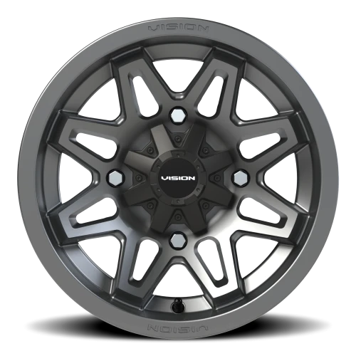 Vision 416 14x7 +3 4x136mm 110.5mm Gunmetal