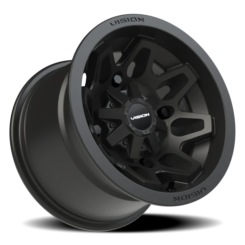 Vision 416 12x8 -10 4x110mm 86mm Matte Black