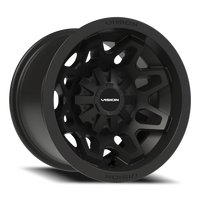 Vision 416 12x8 -10 5x114.3mm 79.4mm Matte Black