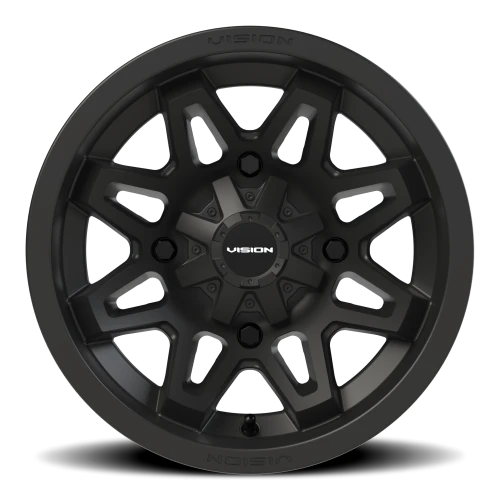 Vision 416 14x8 -10 4x136mm 110.5mm Matte Black