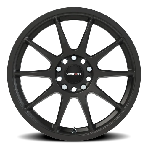Vision 425 17x7 +42 4x100mm 73.1mm Matte Black