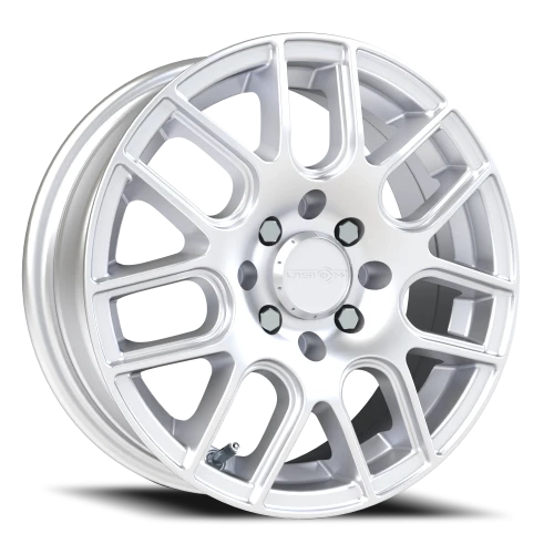 Vision 426 14x5.5 +38 4x100mm 73.1mm Winter Paint Silver