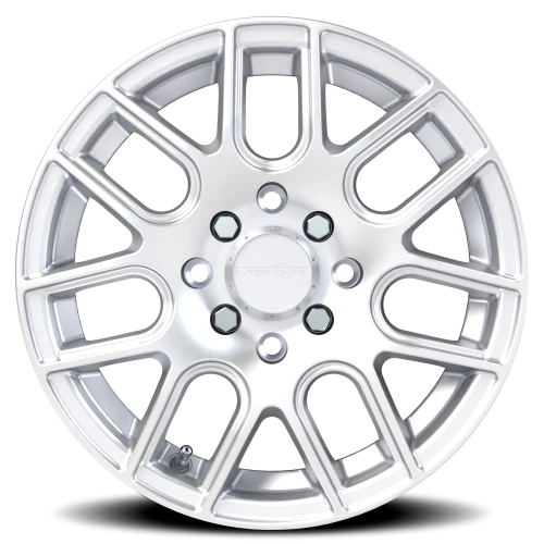 Vision 426 14x5.5 +38 4x100mm 73.1mm Winter Paint Silver