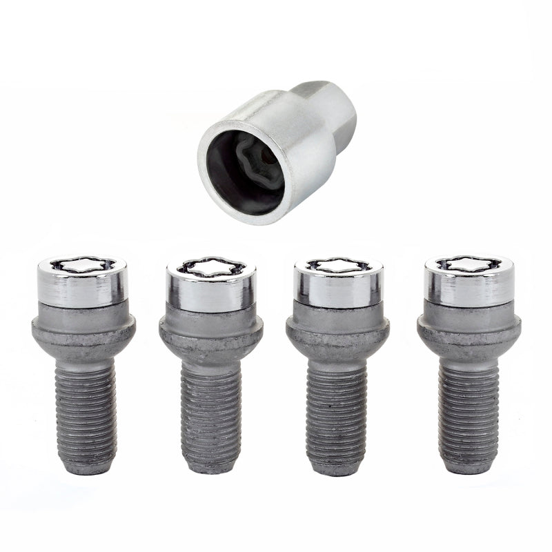 McGard Wheel Lock Bolt Set - 4pk. (Radius Seat) M14X1.5 / 17mm Hex / 2