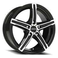 Vision 469 15x6.5 +38 5x114.3mm 73.1mm Gloss Black Machined Face