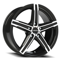 Vision 469 16x7 +40 5x108mm 73.1mm Gloss Black Machined Face
