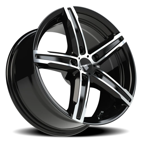 Vision 469 16x7.5 +34 5x115mm 73.1mm Gloss Black Machined Face