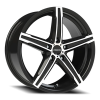 Vision 469 17x8 +38 5x115mm 73.1mm Gloss Black Machined Face