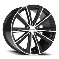 Vision 471 20x10.5 +38 5x120mm 74.1mm Gloss Black Machined Face