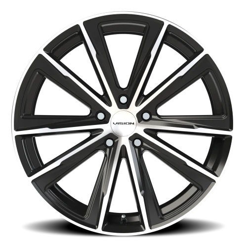 Vision 471 20x10.5 +42 5x115mm 73.1mm Gloss Black Machined Face