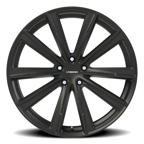 Vision 471 22x9 +15 5x120mm 74.1mm Satin Black