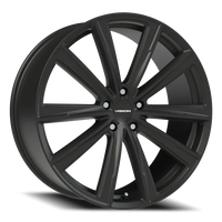 Vision 471 22x9 +25 5x112mm 66.56mm Satin Black
