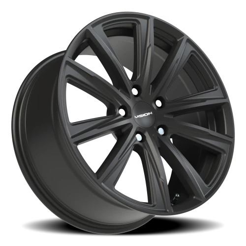 Vision 471 18x8.5 +12 5x115mm 73.1mm Satin Black