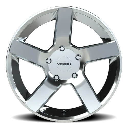 Vision 472 20x9 +15 5x139.7mm 77.8mm Chrome