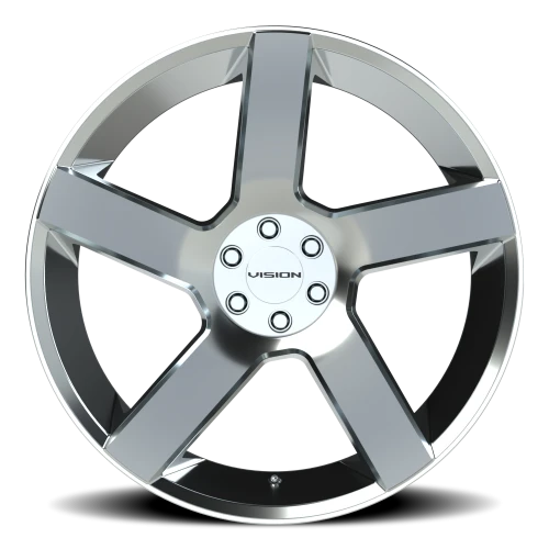Vision 472 22x9.5 +15 6x114.3mm 71.5mm Chrome
