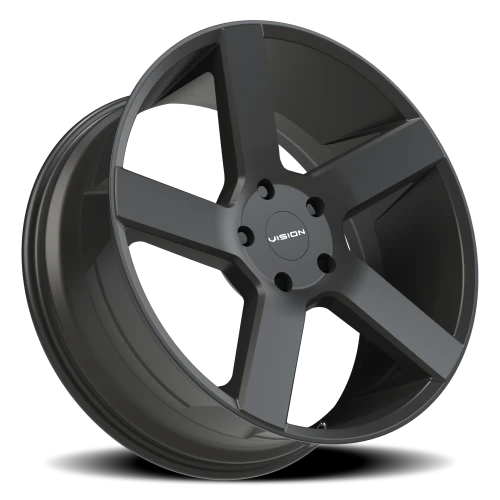 Vision 472 22x9.5 +8 5x139.7mm 77.8mm Satin Black