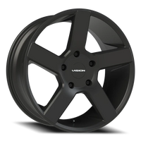 Vision 472 20x9 +15 5x139.7mm 77.8mm Satin Black
