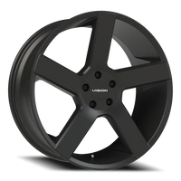 Vision 472 24x9.5 +30 6x135mm 87.1mm Satin Black