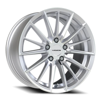 Vision 473 17x8 +38 5x114.3mm 73.1mm Hyper Silver Machined Face