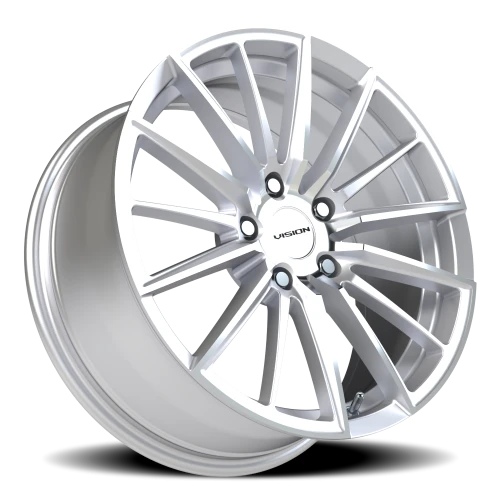 Vision 473 18x8 +38 5x108mm 73.1mm Hyper Silver Machined Face