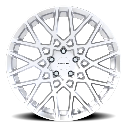 Vision 474 20x8.5 +35 5x114.3mm 73.1mm Hyper Silver