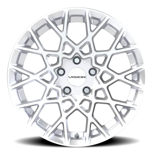 Vision 474 17x8 +38 5x108mm 73.1mm Hyper Silver