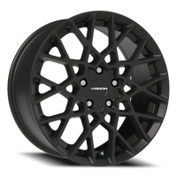 Vision 474 18x8 +38 5x114.3mm 73.1mm Satin Black