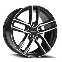 Vision 475 18x8.5 +12 5x114.3mm 73.1mm Gloss Black Machined Face