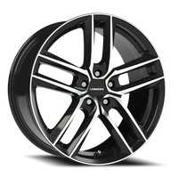 Vision 475 19x8.5 +42 5x108mm 73.1mm Gloss Black Machined Face