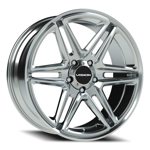 Vision 476 22x9.5 +8 5x139.7mm 77.8mm Chrome