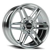 Vision 476 20x9 +15 5x139.7mm 77.8mm Chrome