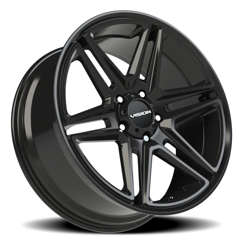Vision 476 22x9.5 +8 5x139.7mm 77.8mm Gloss Black
