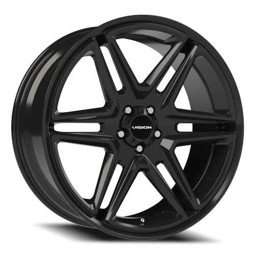 Vision 476 22x9.5 +8 5x115mm 74.1mm Gloss Black