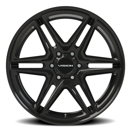 Vision 476 22x9.5 +30 6x139.7mm 78.1mm Gloss Black