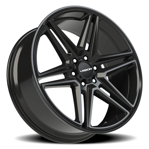Vision 476 24x9.5 +30 6x139.7mm 78.1mm Gloss Black
